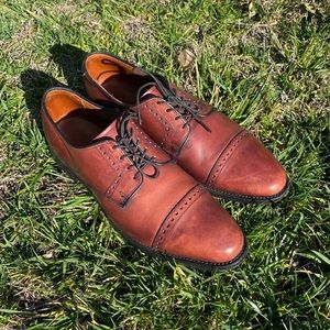 Allen Edmonds Clifton Color 9D - color Chili brown